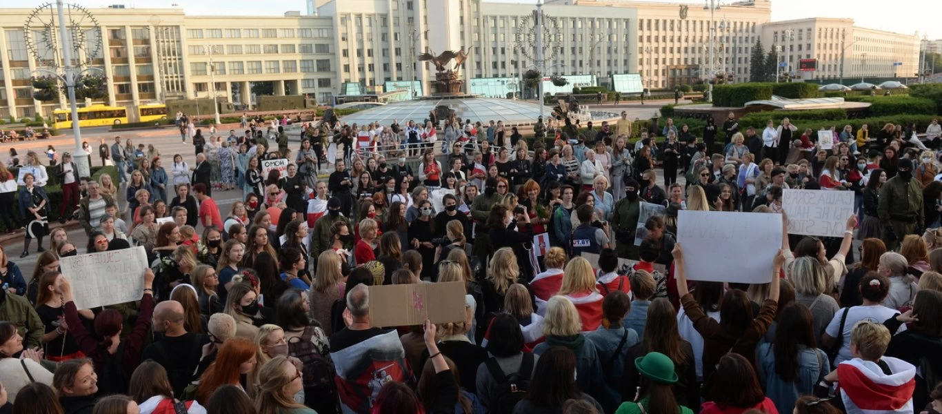 Λευκορωσία: Στους δρόμους του Μινσκ υποστηρικτές της αντιπολίτευσης